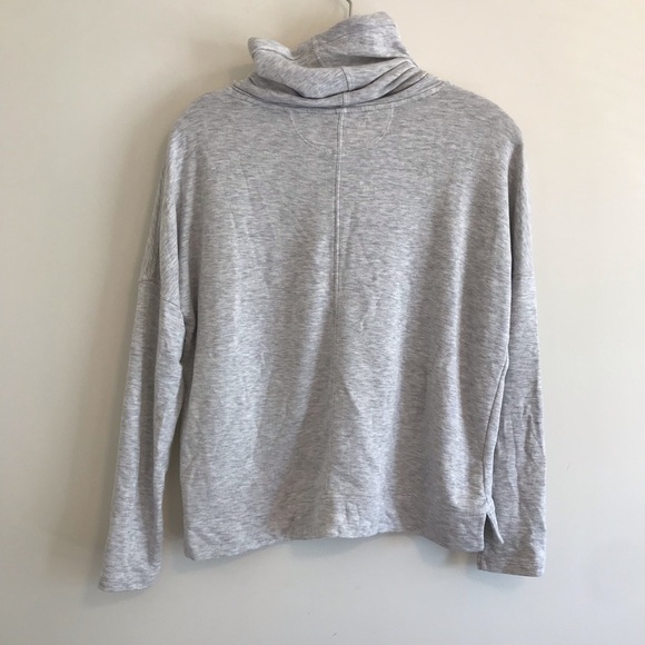 Calvin Klein | Gray Cowl Neck Sweatshirt - Picture 6 of 8